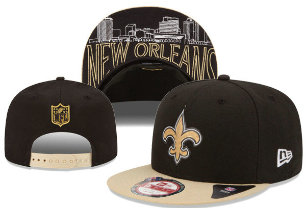 New Orleans Saints Snapback Black Hat XDF 0620